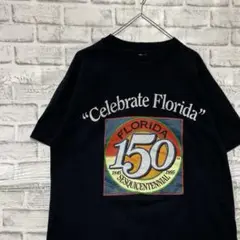 USA製90sヴィンテージTシャツ！シングルステッチ　ブラック半袖古着L27