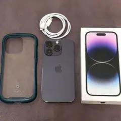 iPhone14Pro ディープパープル 512GB iFace付き