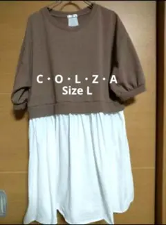 C・O・L・Z・A　七分袖ワンピース