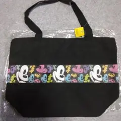 ディズニー　カラフルキャラクタープリントトートバッグ