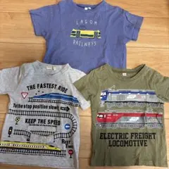 電車デザイン Tシャツ 3枚セット