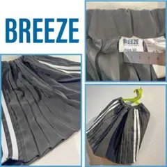 【BREEZE】プリーツスカート サイドライン入り