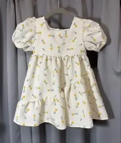 子供服 ワンピース 花柄 かわいい 3-4歳