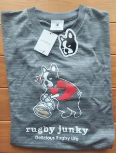 rugby junky Tシャツ Lサイズ グレー