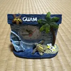 GUAM 置時計 海のテーマ