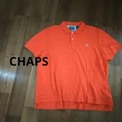 CHAPS チャップス ポロシャツ 半袖 XXL メンズ ストレッチ 刺繍ロゴ