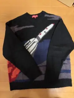 Supreme ロケット柄 ニットセーター M Rocket Sweater | Supreme 22fw