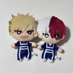 ヒロアカ ともぬい 雄英体操服ver. 爆豪勝己　轟焦凍　2体セット