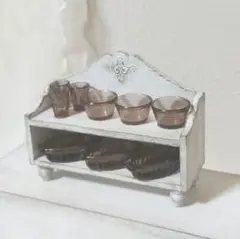 ★ミニチュア　シェルフ＆グラタン皿セット