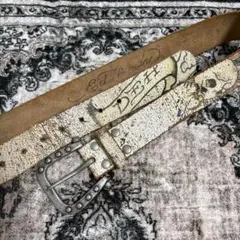 ED HARDY skull ベルト