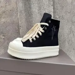 Rick Owens DRKSHDW Ramones ハイカットスニーカー 厚底