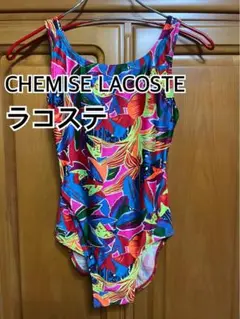 【新品未使用品】【タグ付】レディース♡ラコステ♡水着3点セット♡Sサイズ 新作 水着 レディース 3点セット ワンピース 体形カバー 大きい