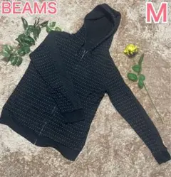 BEAMS ビームス レディース パーカー 可愛い ドット おしゃれ 清楚