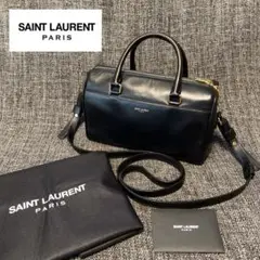 ☆SAINT LAURENT サンローラン レザーハンドバッグ 収納袋付☆