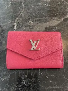 LOUIS VUITTON ポルトフォイユ・ロックミニ ホットピンク