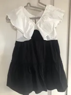ZARA ザラ　ワンピース　バイカラー