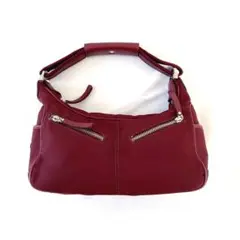 TOD'S トッズ ワンショル ショルダーバッグ ハンドバッグ ボルドー