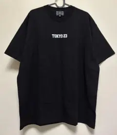 新品未使用　タグ付き　TOKYO23 Tシャツ　BLACK 黒　バスケコート