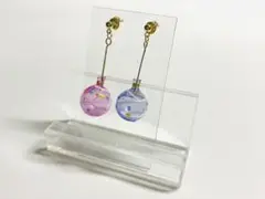 揺れるヨーヨー(水風船) ピアス