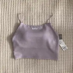 GU ブラフィールクロップドラメキャミソール