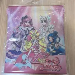 キミとアイドルプリキュア 巾着袋　キュアアイドル