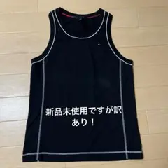 90s トミーヒルフィガー アスレチックスタンクトップ XL ブラック 高評価なギフト 90s トミーヒルフィガー アスレチックスタンク