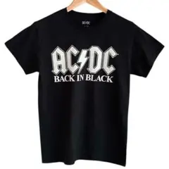 ⭐AC/DC BACK IN BLACK US USED公式バンドTシャツ/S