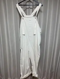 chocol raffine robe サロペット オーバーオール アイボリー