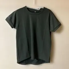 イルミック バックポケット付Tシャツ カーキ XS