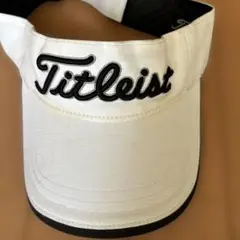 Titleist ホワイト バイザー