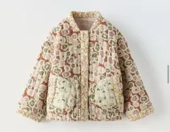 ZARAkids キッズ パッチワークキルティングジャケット 116cm