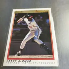 MLB 1991 Ｏ-PEE-CHEE サンディ・アロマー　クリーブランド