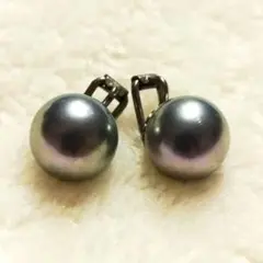 マジョリカ MAJORICA パール イヤリング 14mm SV925 冠婚葬祭
