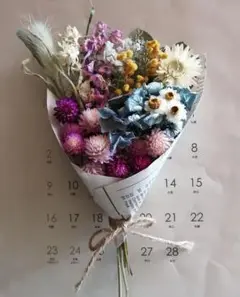 ⑰　ナチュラルブーケ　ドライフラワー　お花mix