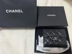 CHANEL マトラッセ 二つ折り財布 美品