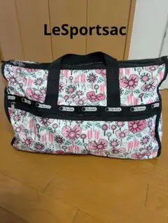 LeSportsac 花柄バッグ　ボストンバッグ　レディース　旅行用バッグ