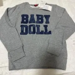 新品　BABY DOLL トレーナー 140cm グレー