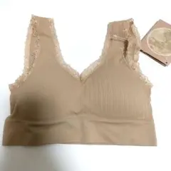 yumi　ナイトブラ　ベージュ　М