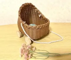 さくら様用クラフトバンドで作ったぬいぐるみ用ベビーカーページ