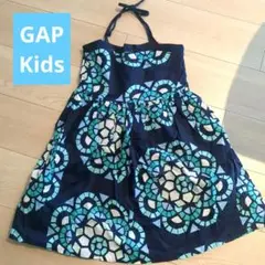 美品♡GAPKids　キャミワンピース　140cm フラワーネイビー