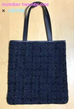 マスターピース×NUMBER TWENTY ONE トートバッグ 三越伊勢丹 NUMBER TWENTY-ONE × e.no.bag | e.no.bag フェルト