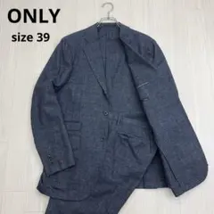 ■ ONLY メンズ　セットアップスーツ　リネン混　alfredo rodina