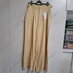 coen　ワイドタックパンツ