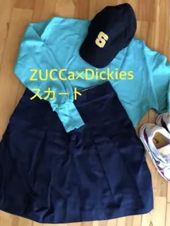 zucca×Dickies ネイビースカート