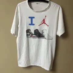 I Love Jordan Tシャツ ホワイト