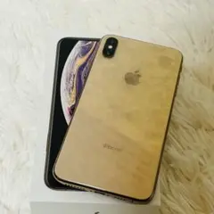 iPhone Xs Max Gold 64 GB SIMフリー