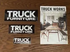 TRUCK FURNITURE ステッカー3枚とポストカードセット