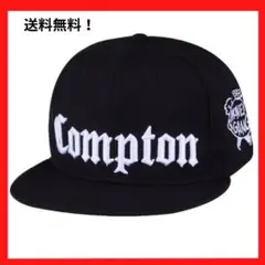 Compton スナップバックキャップ 黒