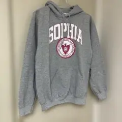 上智大学パーカー　グレーS