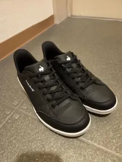 le coq sportif ブラック スニーカー24cm
